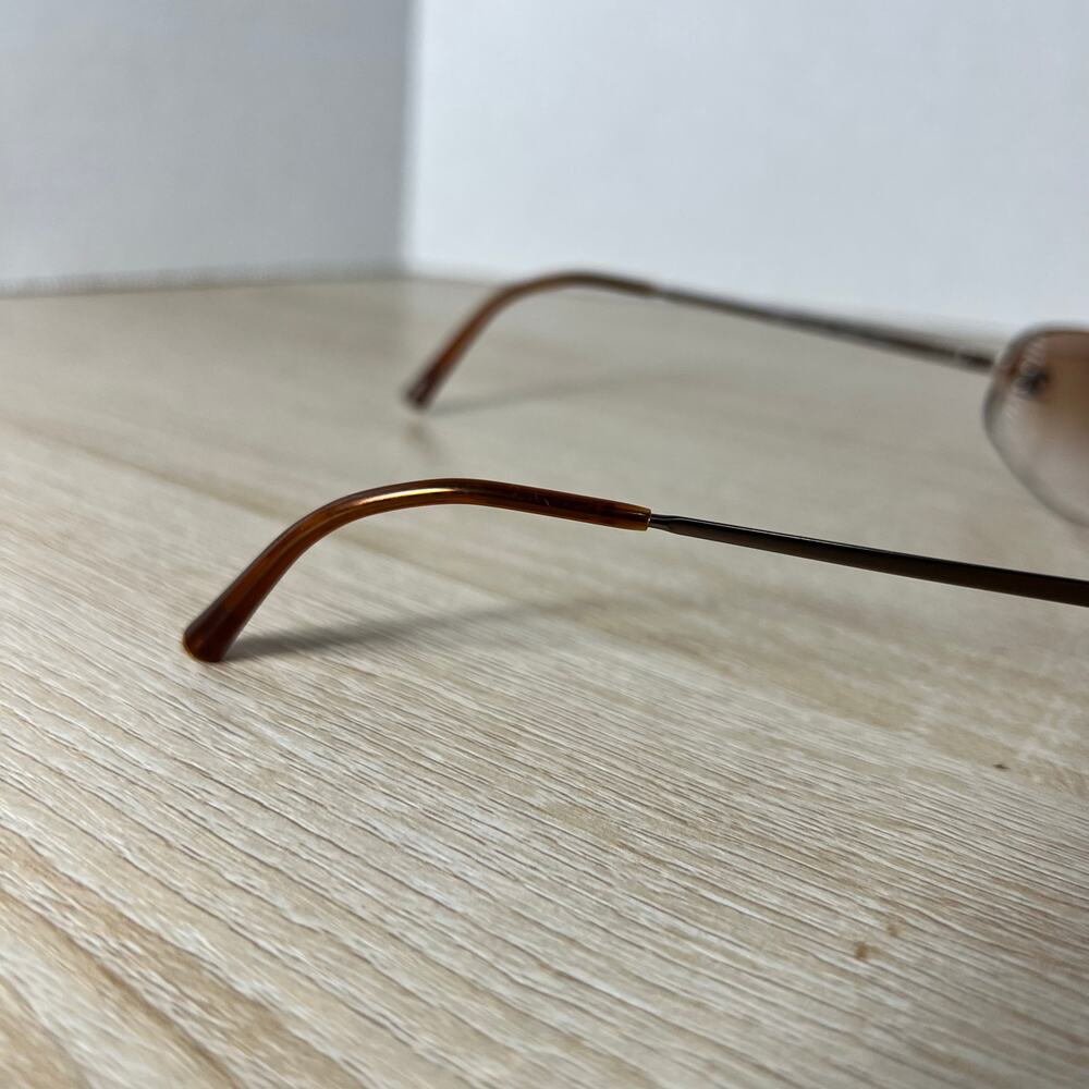 Chanel 4002 c.116/74 Sunglasses FRAMES ONLY Rimless Pink Rose Gold 54-19-130 - Picture 6 of 15